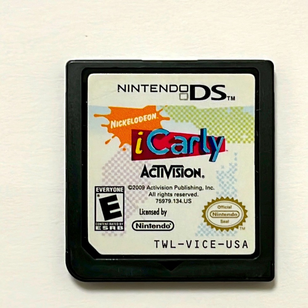 Nintendo DS Nickelodeon iCarly Video Game